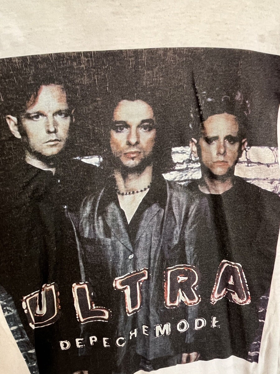 Vintage Depeche Mode Ultra T Shirt Rock Band Concert Tee