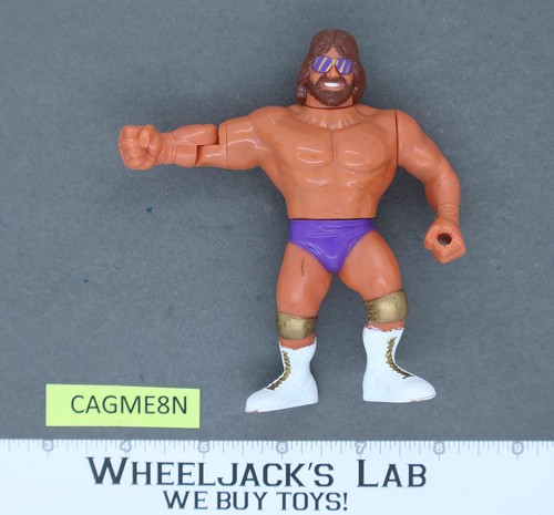 Macho Man PURPLE TRUNKS WWF WWE Wrestling 1991 Has...