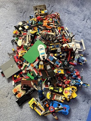 Lego gemischt Restposten 5,6 kg Bulk Steine Stck. Fahrzeuge Spezialteile Handbücher