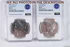 NobleSpirit (LB) 2025 Morgan & Peace Silver Dollar Set Early Releases NGC MS70