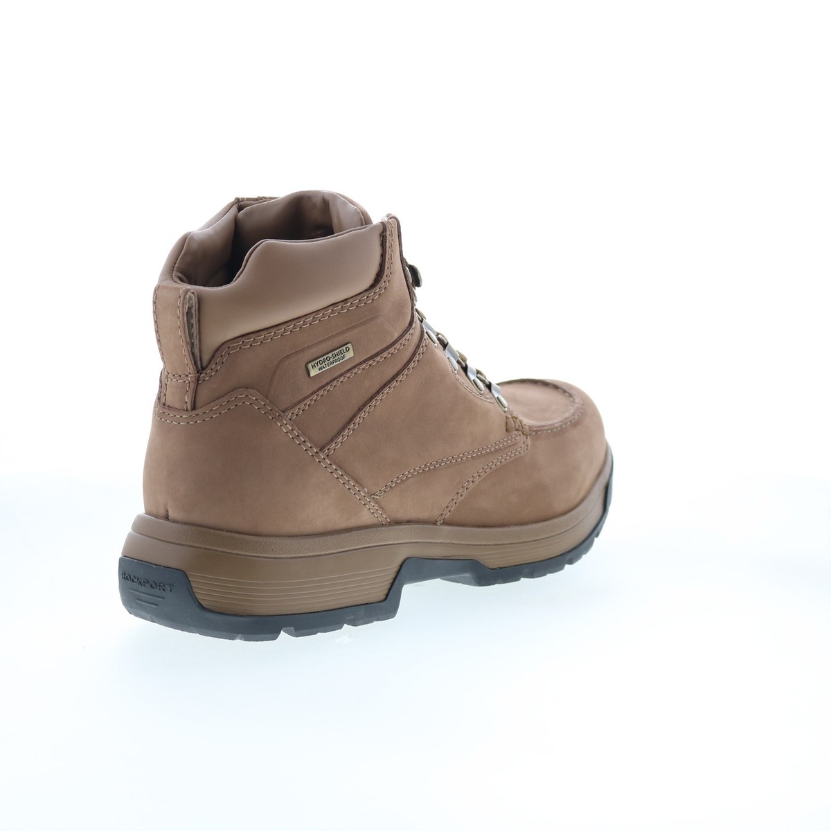 Rockport Mens Ezra 2 Brown Boots (NWT) Rockport Ezra 2 Waterproof Mens Brown Leather Lace Up Casual  main image 3