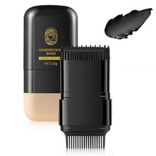 2-in-1 Hair Color Stick  Comb, Waterproof and 1 Ounce Pack of 1 , Black