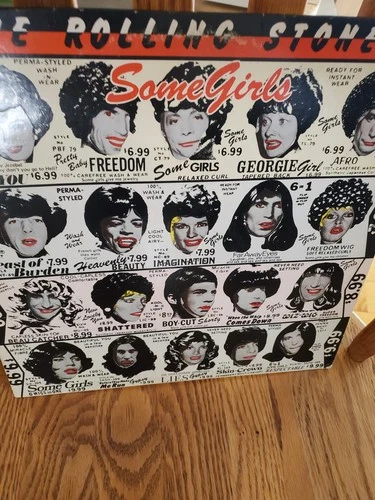 The Rolling Stones~ Some Girls, Vinyl COC 39108 Uncensored 1978 VG / VG Cond