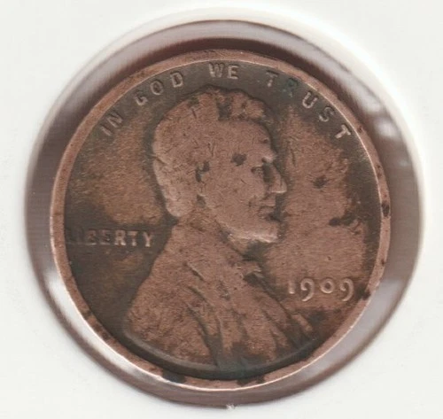117 Year Old Rare 1909 US Lincoln Wheat Penny Collection Coin🔥First Year Issue!