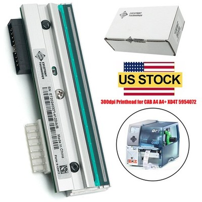 300dpi Printhead for CAB A4 A4+ XD4T Label Printer 5954072Printer head US Stock
