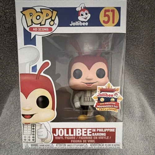 Funko Pop! Ad Icons Jollibee Philippine Barong #51 2019 Jollibee Exclusive