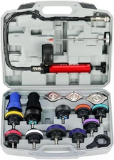 WNZ 18PC Coolant Pressure Tester Kit, Radiator Cooling System Pressure Tester Ki