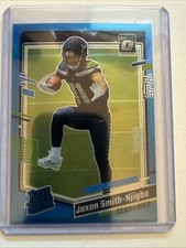 JAXON SMITH-NJIGBA 2023 DONRUSS OPTIC RATED ROOKIE AQUA PRIZM RC /299