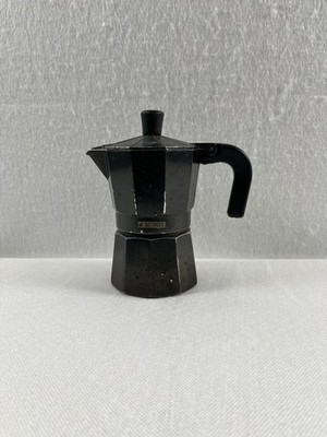 VTG Monix Vitro Noir Aluminum Moka Pot Classic Expresso Italian Style Coffee