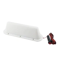 NRC&XRC White LED 12V Car Taxi Cab Roof Top Sign Light Lamp Magnetic with 3m