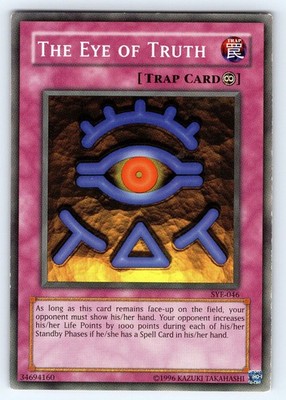 The Eye of Truth Common Starter Deck: Yugi Evolution SYE-046 Unlimited LP