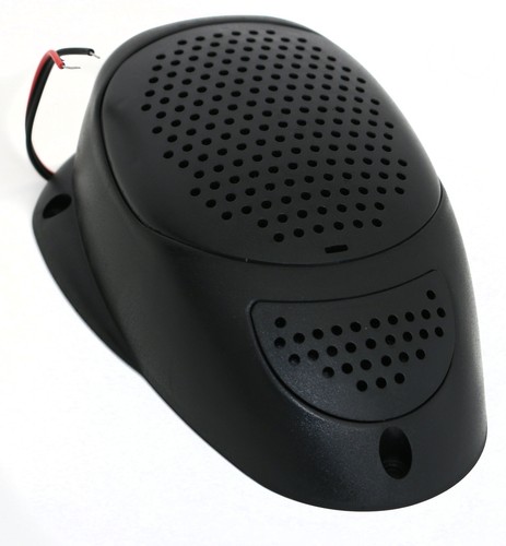 Schwarz 3 Zoll Wasserdicht Aufputz Satelliten Lautsprecher 25 Watt Marine Spa Wohnmobil - Bild 1 von 5