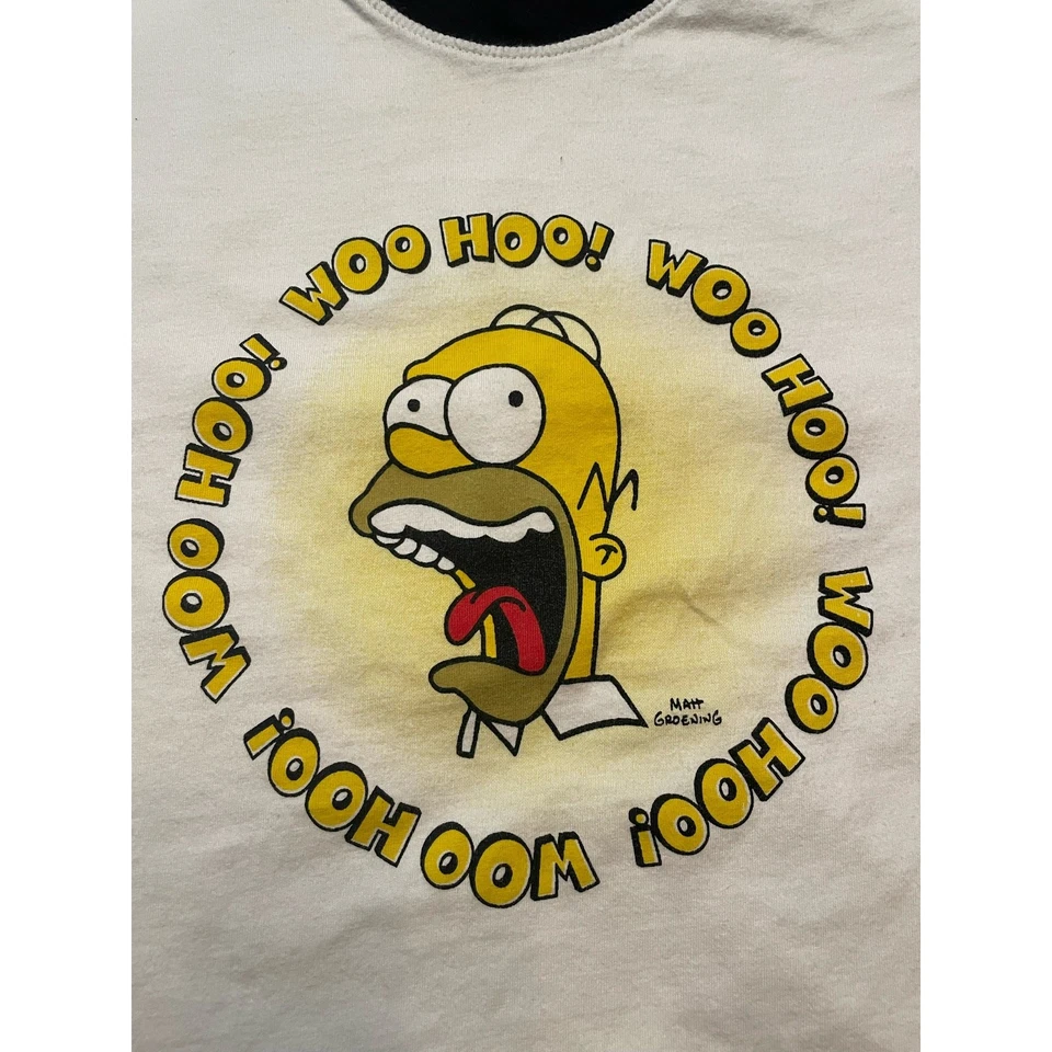 Camiseta vintage 2008 de Los Simpson Homer Simpson Woo Hoo Foto 2 de 4
