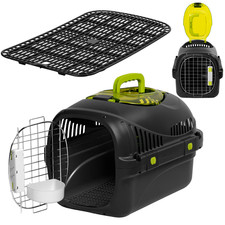 Cage de transport pour animaux, chiens, chats, panier de voyage, jusqu'à 5...