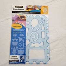 Fiskars Shape Template Plastic Blue Celebration - 1 Bubbles Border
