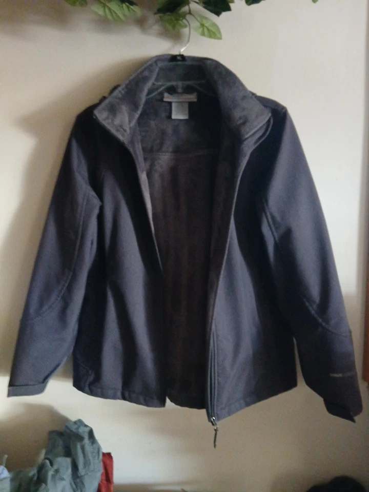 Free Countty Grey 女式大夹克全拉链口袋长袖轻便 — 第 2/4 张图片