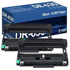 2PK DR630 Drum Compatible With Brother HL-L2300D L2380DW DCP-L2540DW MFC-L2680W