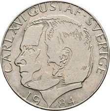 Schweden, 1 Krona, 1984