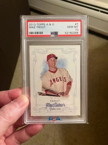 Mike Trout, 2013 Topps Allen & Ginter, PSA 10, Los Angeles Angels