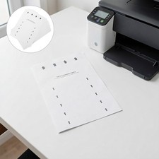 10Pcs Black Printer Cleaner Sheets for Office Equipment Dust and Ink Removal