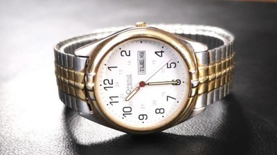 Caravelle By Bulova Men's  Watch  Day Date 45C13