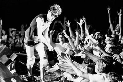 Mark Mothersbaugh of the punk new wave band Devo 1982 Music OLD PHOTO
