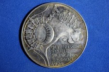 1972 G Germany Munich Olympics 10 Mark Silver Coin #M25478