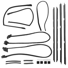 Weatherstripping Seals Kit For 1978-1987 Gmc Caballerochevrolet El Camino 17pcs Weatherstripping Seals Kit For 1978-1987 Gmc Caballerochevrolet El Camino 17pcs