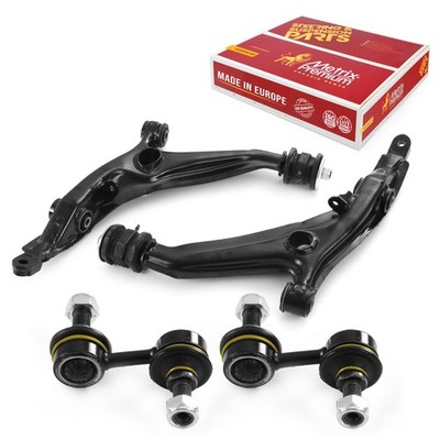 Front Lower Control Arm & Bushing & Sway Bar Link Kit for 1997-2001 Honda CR-V
