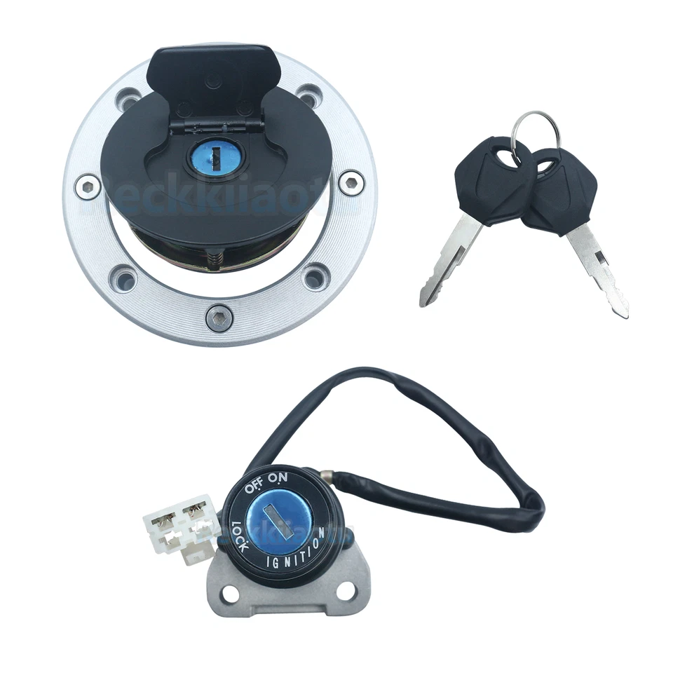 Interruptor de llave de encendido PARA Kawasaki ZZR400 ZXR400 ZZR600 Ninja ZX6R ZX7R ZX7RR ZX9R Foto 2 de 4