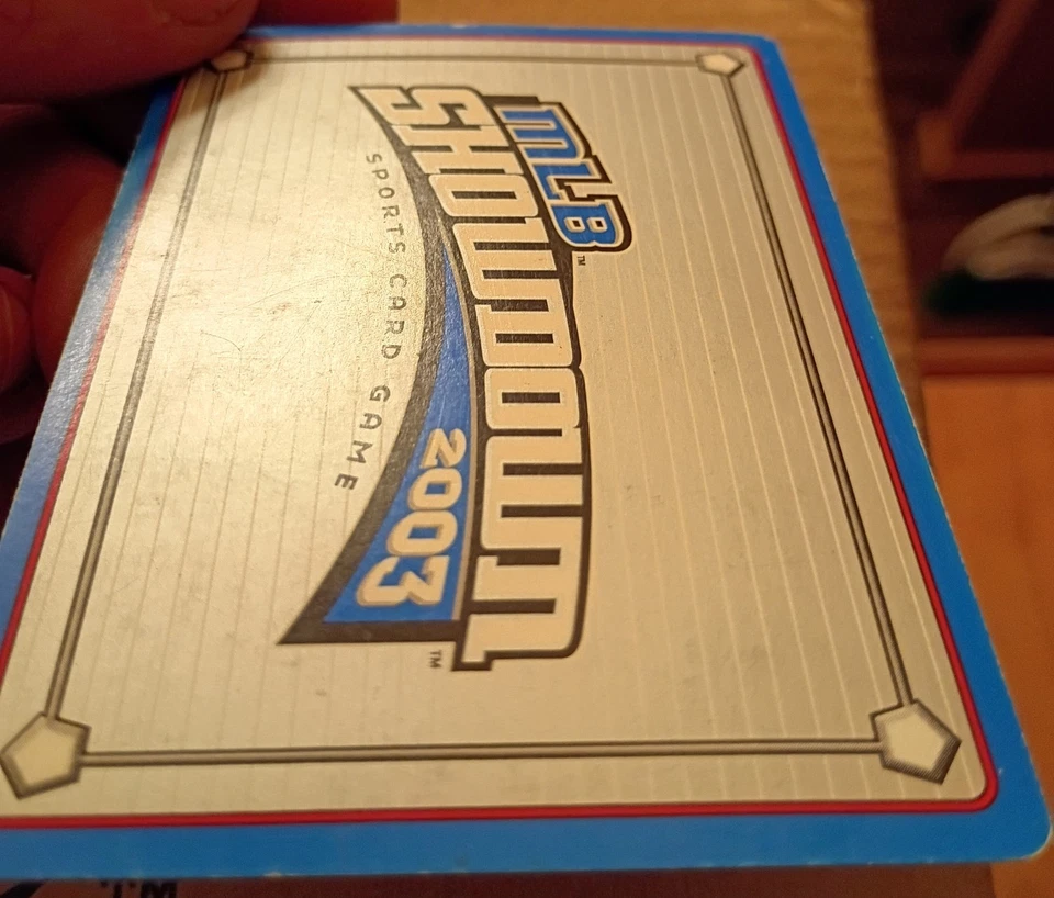 2003 MLB Showdown Hoyt Wilhelm FOIL Cooperstown Collection #118 Dodgers - Image 4 of 4