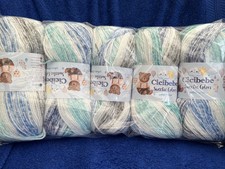 5 x 100g Balls Of Cicibebe Sweetie Colours Acrylic Anti-Pill DK yarn - Shade 106