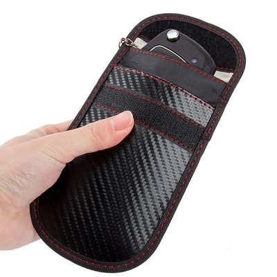 Faraday Bag for Key Fob (Pack-2bags), Cage Protector - Car RFID Signal Blocking