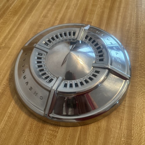 1961-1962 Chevrolet Impala, Biscayne Dog Dish Hubcap Center Cap OEM GM Nice NOS? - Picture 9 of 16
