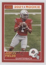 2021 Panini Chronicles Draft Picks Score Retro Orange Justin Fields #59 0b3