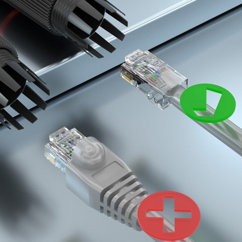 RJ45 Waterproof Connector Super Strong Tensile IP67 Ethernet Cable Connector - Photo 5/10
