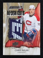 2024-25 Upper Deck Engrained Icons Rough Cuts Gold 7/10 Chris Nilan #RC-CN 11jd