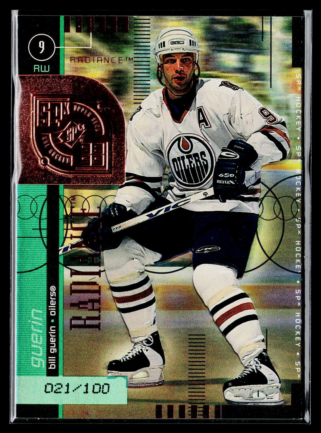 1998-99 SPx Top Prospects #26 Bill Guerin Radiance #/100