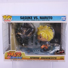 Figura Vinilo G7 Funko Pop Exclusiva Gamestop Naruto vs Sasuke 732 Momentos