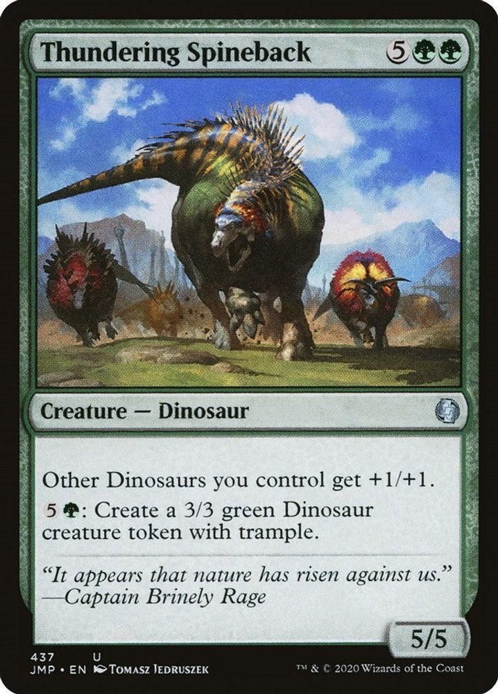 Thundering Spineback EN MTG Jumpstart - 437 NM