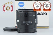 Minolta AF MACRO 50mm f/2.8 Early Model w/ Box from Japan