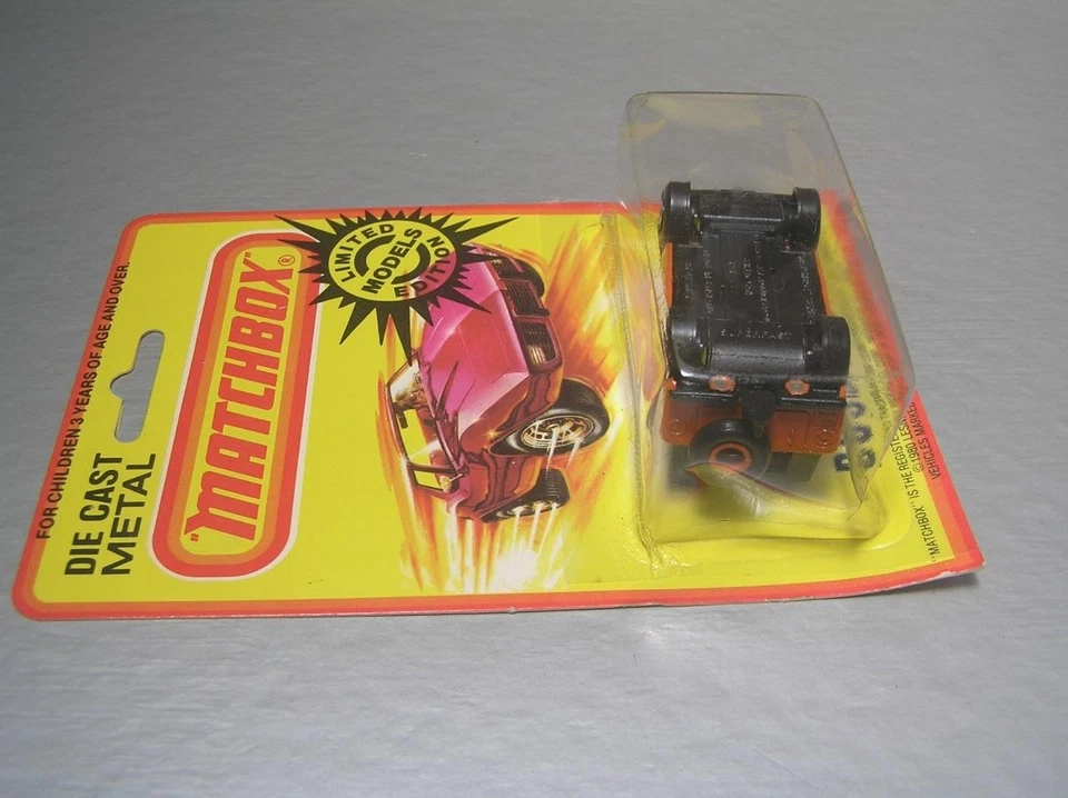 Matchbox Superfast MB18 Field Car Bushwacker made in England Blister Pack NM+ - Image 4 of 4