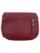 Esprit borsa a tracolla donna pelle rossa piccola casual tutti i giorni zip