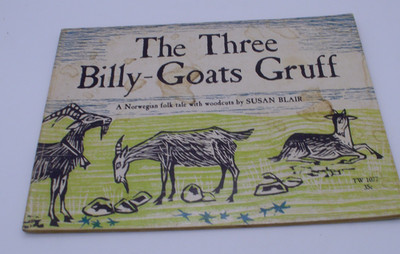 Three Billy Goats Gruff 1967 Scholastic Vintage Children s Book Folk Tale