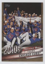 2020 Topps Decades Best Teams Gold 14/50 Chicago Cubs #DB-83 3v0