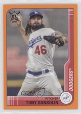 2021 Topps Big League Veterans & Rookies Orange Tony Gonsolin #154 0u46
