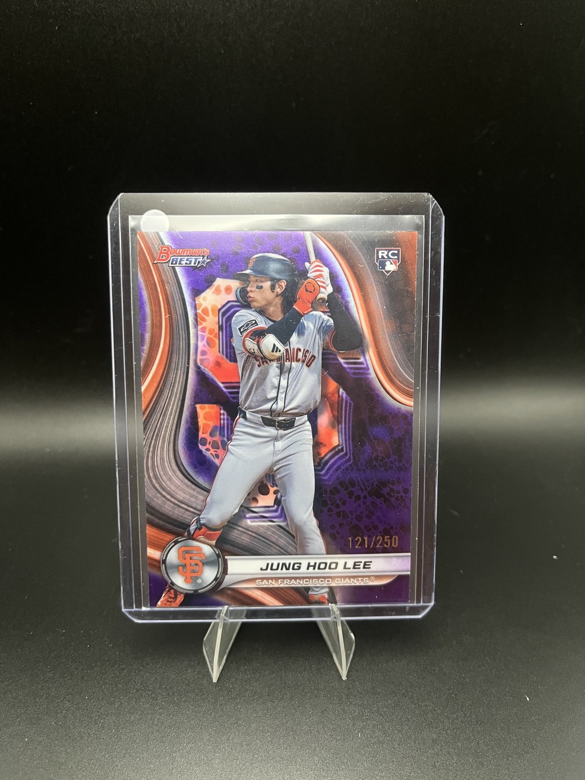 2024 Bowman's Best - Jung-Hoo Lee #57 Purple Refractor /250 (RC)