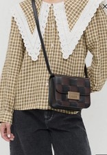 Loeffler Randall Desi Woven Leather Crossbody...