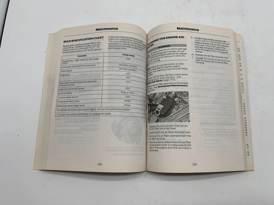 2016 福特野马车主手册套装带盒原始设备制造商 C02B04037 — 第 4/4 张图片