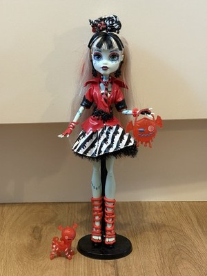 Monster High Sweet Screams Frankie Stein Puppe komplett mit Tasche, Haustier & Ständer